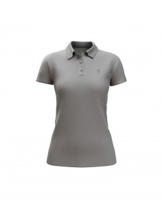 POLO CASUAL MUJER GRIS