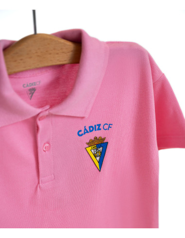 POLO PIQUE ROSA CÁDIZ CF