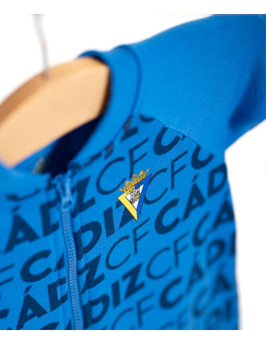 PELELE FELPA AZUL BEBÉ CÁDIZ CF