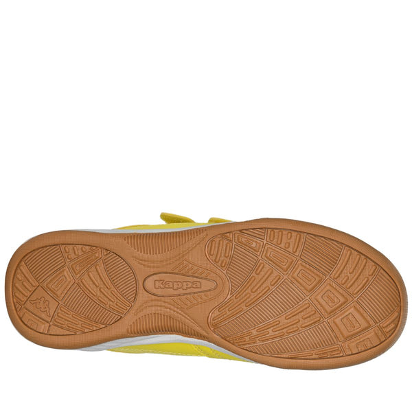 Sneakers_Kid unisex_260509K KICKOFF K_Low Cut_YELLOW BLAZING - Blue Cold - Commercial 3