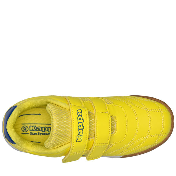 Sneakers_Kid unisex_260509K KICKOFF K_Low Cut_YELLOW BLAZING - Blue Cold - Commercial 2