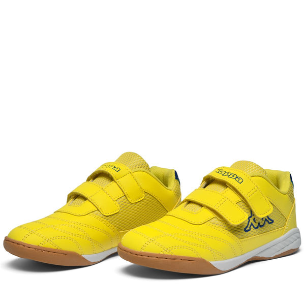 Sneakers_Kid unisex_260509K KICKOFF K_Low Cut_YELLOW BLAZING - Blue Cold - Commercial 1