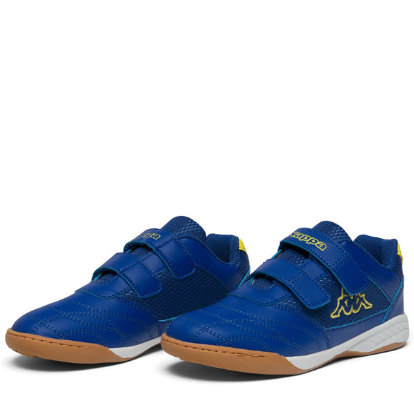 Sneakers_Kid unisex_260509K KICKOFF K_Low Cut_Blue Cold - YELLOW BLAZING - Commercial 1