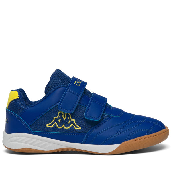 Sneakers_Kid unisex_260509K KICKOFF K_Low Cut_Blue Cold - YELLOW BLAZING - Commercial 3