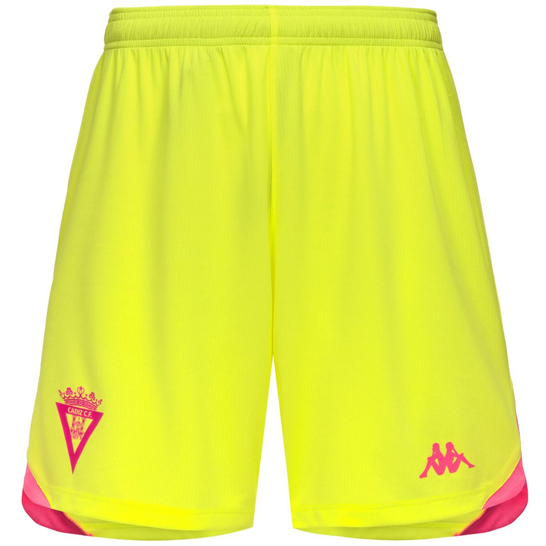 SHORTS PORTERO AMARILLO KOMBAT RYDER CÁDIZ CF 26/27 01