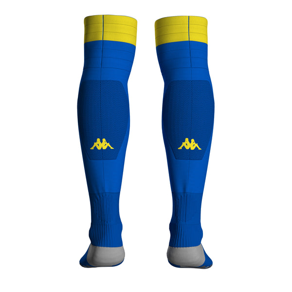Socks_Man_SPARK PRO CADIZ 1PACK_Knee High Sock_Blue LT - Yellow - Commercial 2