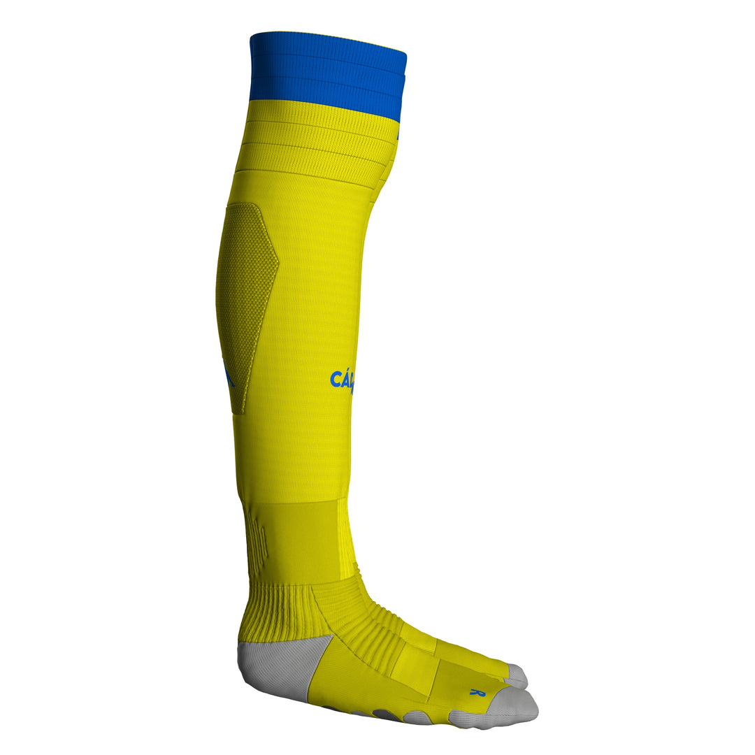 KOMBAT SPARK PRO CADIZ 1PACK Calcetines Calcetín hasta la rodilla Hombre Yellow - Blue LT main