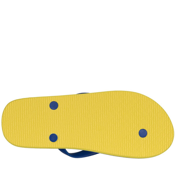 Flip-Flops_Unisex_ MOKER_Thongs_YELLOW BLAZING - Blue Cold - Commercial 3