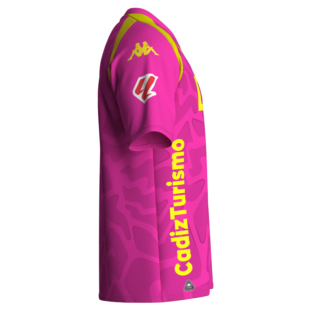 KOMBAT GK 2027 CADIZ Camisetas Activas Camisa Hombre Fuchsia Fluo - Green Fluo - Yellow Fluo - Sponsor main