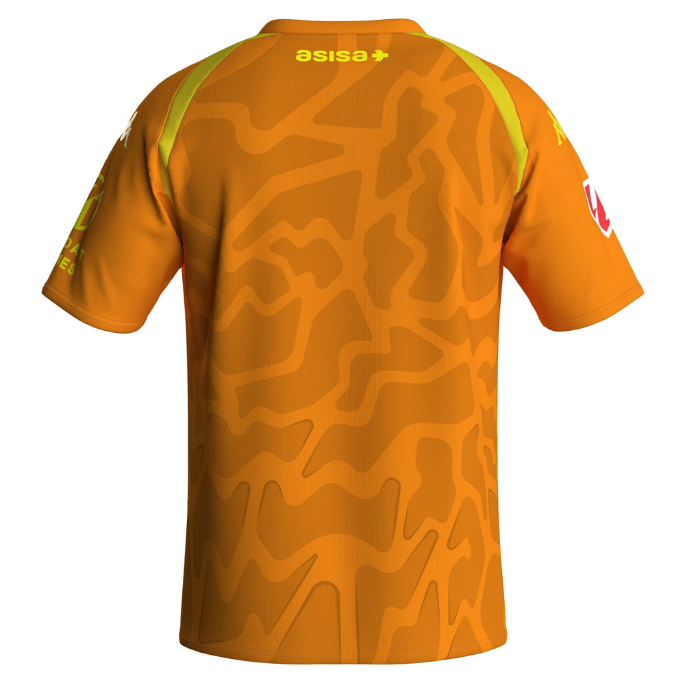KOMBAT GK 2027 CADIZ Camisetas Activas Camisa Hombre Orange Fluo - Azure Fluo - Yellow Fluo - Sponsor 2 02