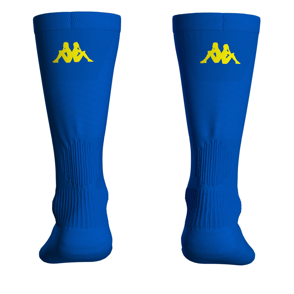 SPOXSTHIN CADIZ 1PACK Calcetines Calcetín alto de cuarto Hombre Blue LT - Yellow 02