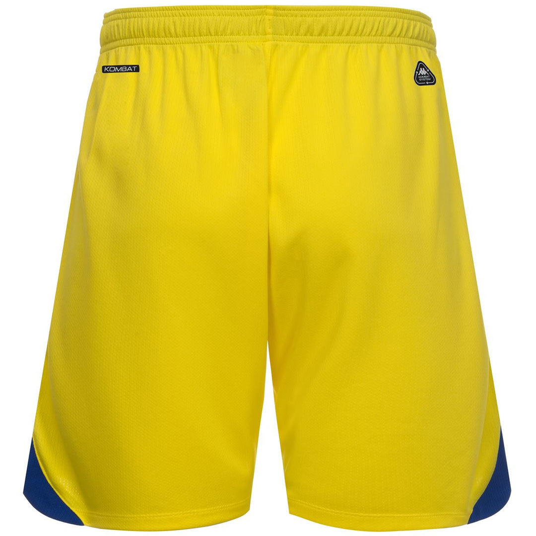 KOMBAT RYDER 2027 CADIZ Pantalones cortos Pantalones cortos deportivos Hombre Amarillo - Azul Claro main