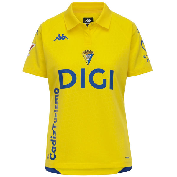 Active Jerseys_Woman_2027 HOME CADIZ_Shirt_Yellow Blazing - Blue Cold - Sponsor 2 - Commercial 1