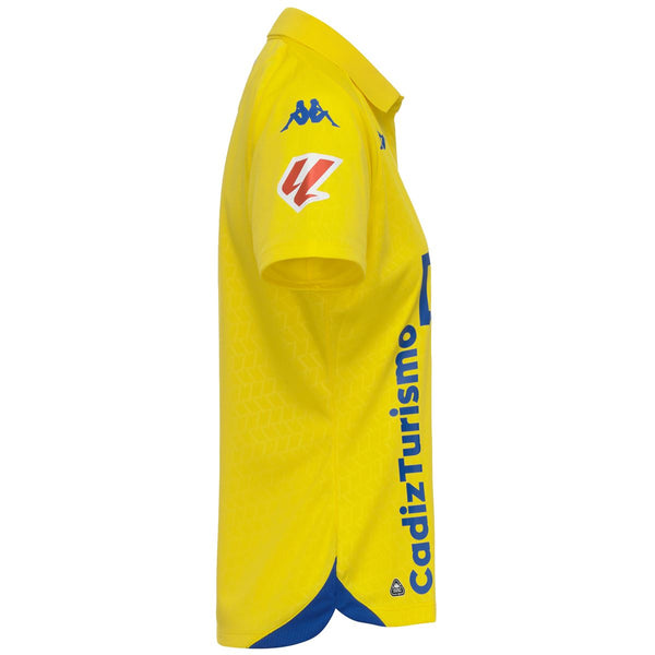Active Jerseys_Woman_2027 HOME CADIZ_Shirt_Yellow Blazing - Blue Cold - Sponsor 2 - Commercial 3