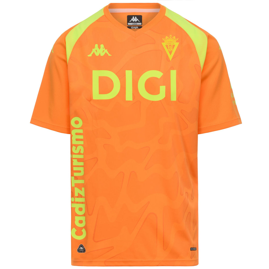 CAMISETA PORTERO NARANJA KOMBAT GK CÁDIZ CF 26/27 01