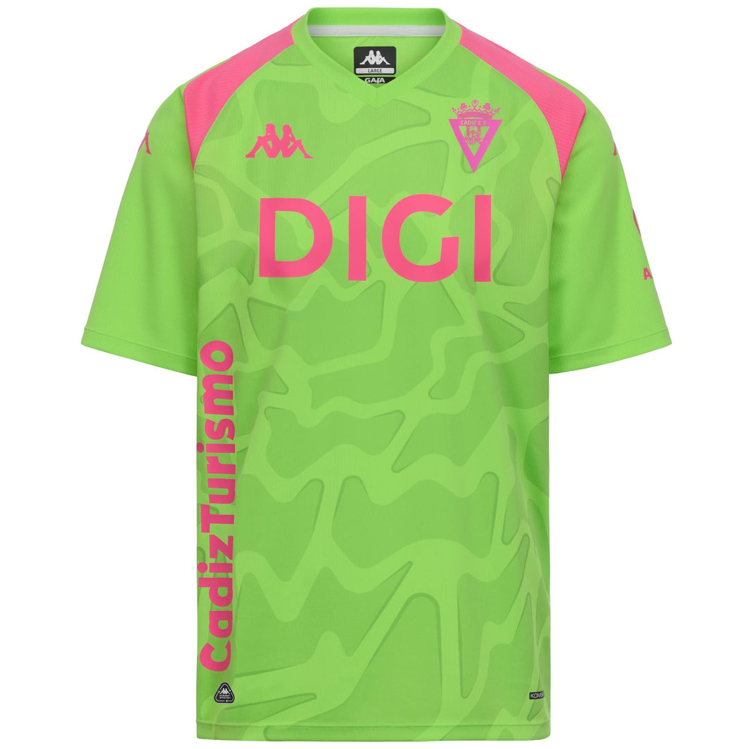 CAMISETA PORTERO VERDE KOMBAT GK CÁDIZ CF 26/27 01