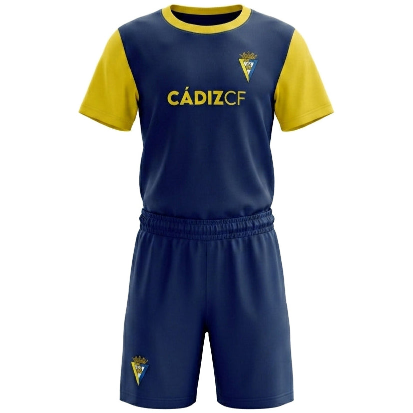 PIJAMA VERANO ADULTO NAVY CÁDIZ CF 01