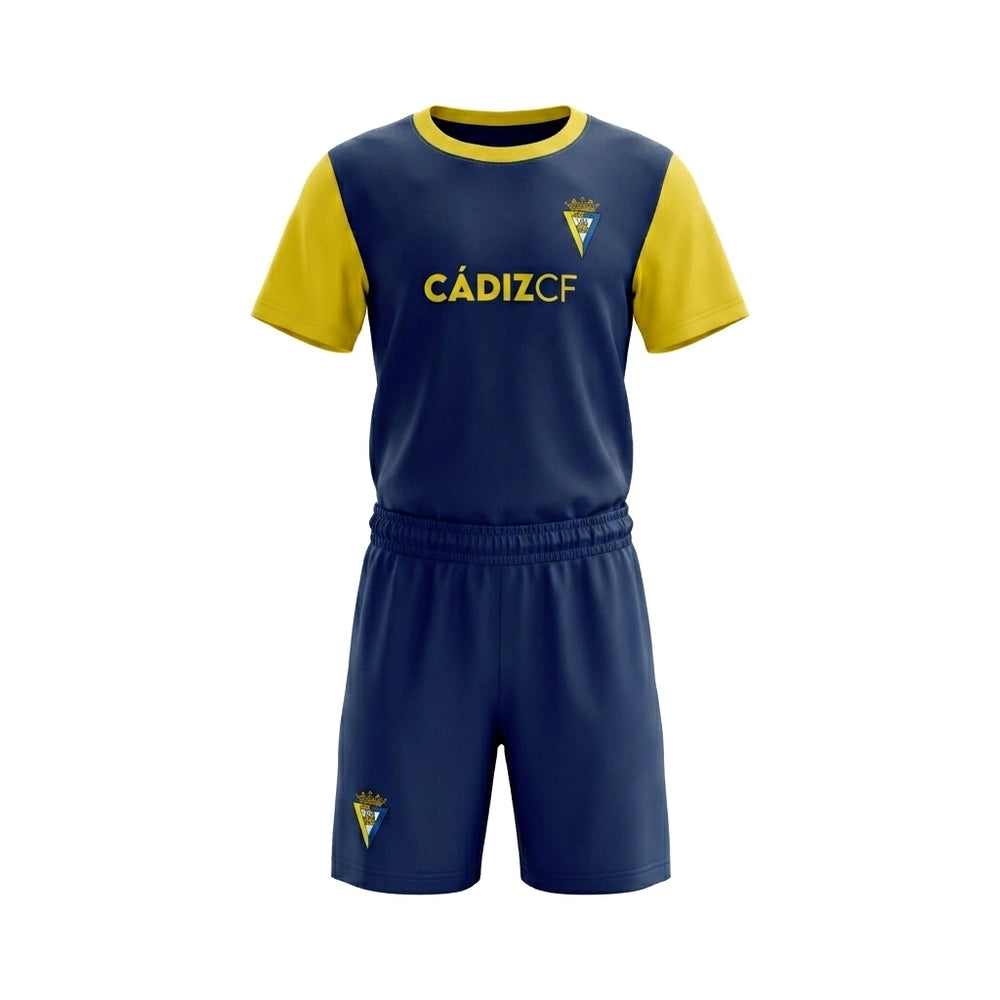PIJAMA VERANO ADULTO NAVY CÁDIZ CF 02