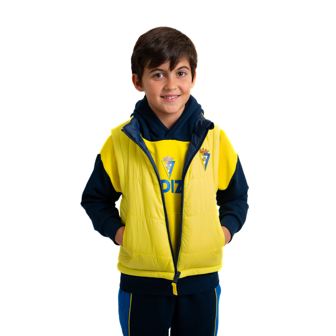 CHALECO REVERSIBLE INFANTIL CÁDIZ CF main