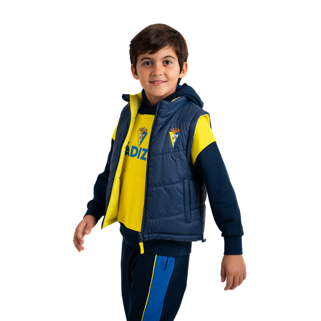 CHALECO REVERSIBLE INFANTIL CÁDIZ CF main