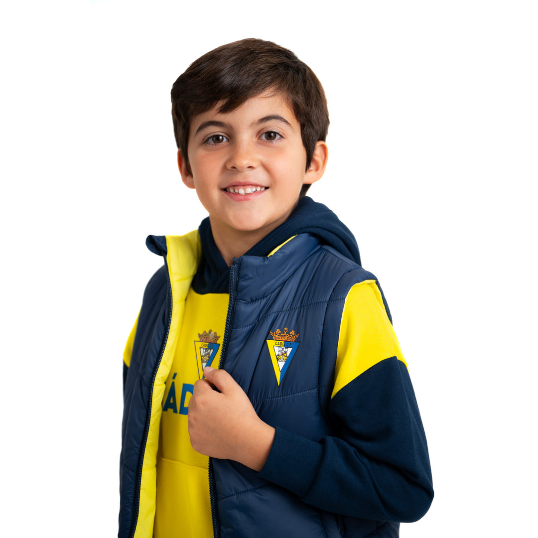 CHALECO REVERSIBLE INFANTIL CÁDIZ CF main