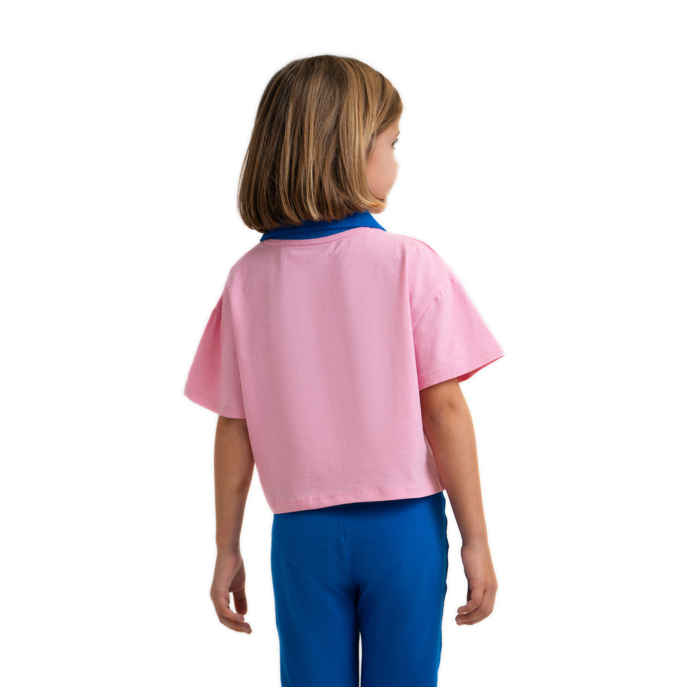 CAMISETA ROSA INFANTIL CÁDIZ CF 02