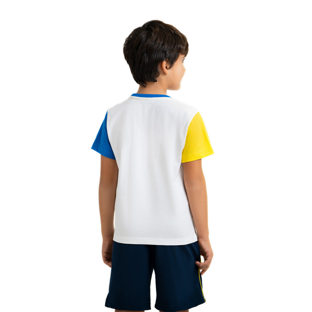 CAMISETA BLANCA INFANTIL CÁDIZ CF 02