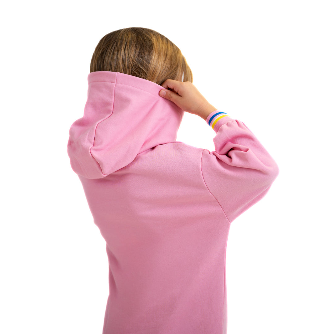 VESTIDO FELPA ROSA INFANTIL CÁDIZ CF main