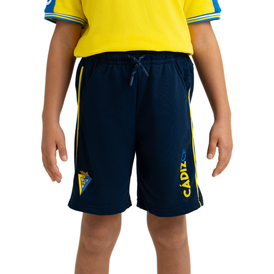 BERMUDAS FELPA NAVY INFANTIL CÁDIZ CF main