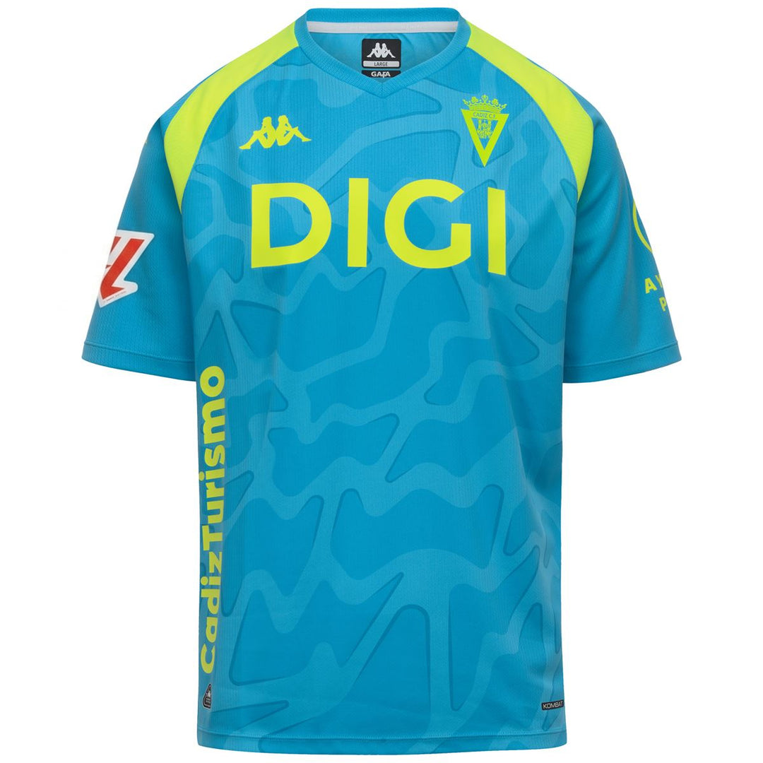 CAMISETA PORTERO AZUL KOMBAT GK CÁDIZ CF 26/27 01