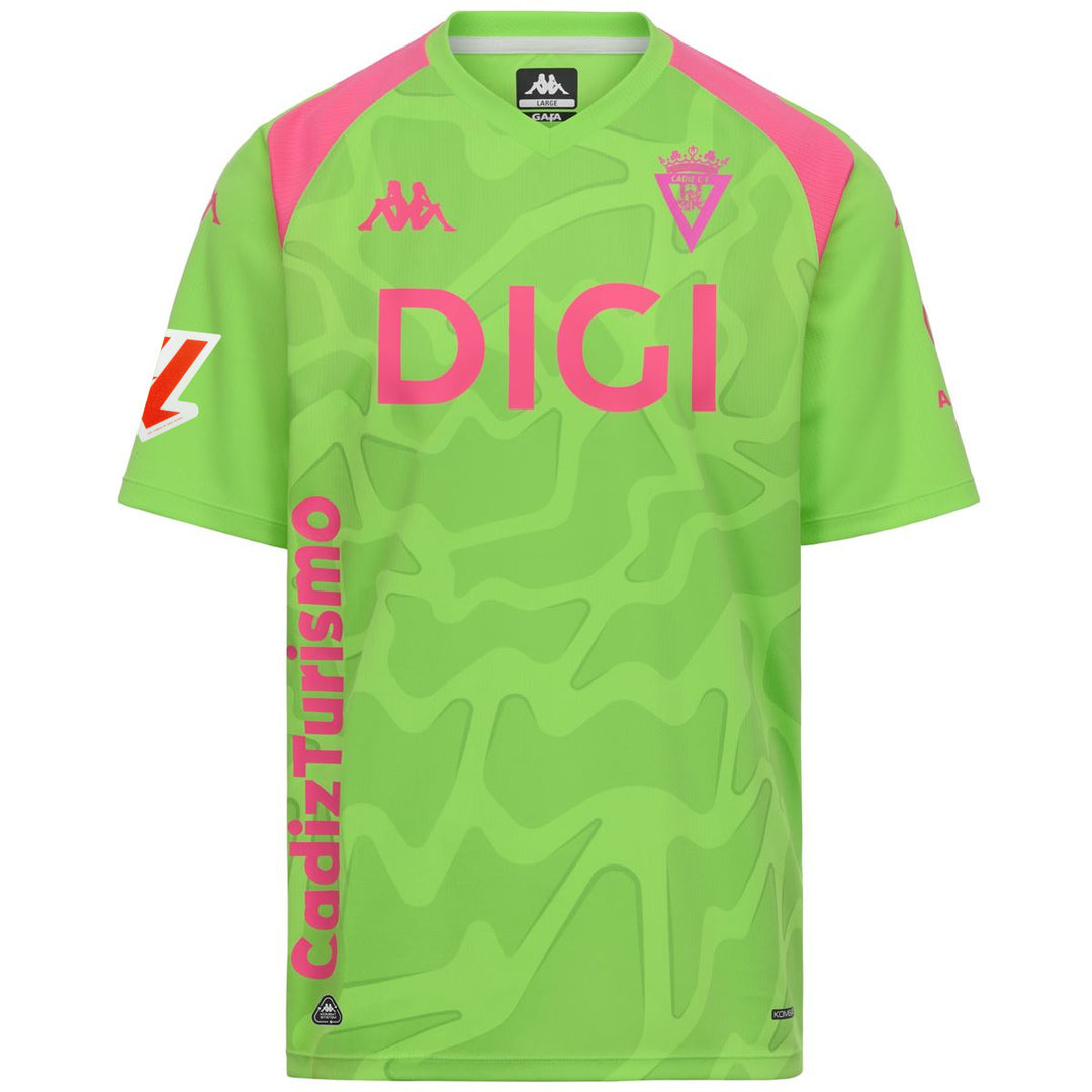 CAMISETA PORTERO VERDE KOMBAT GK CÁDIZ CF 26/27 01
