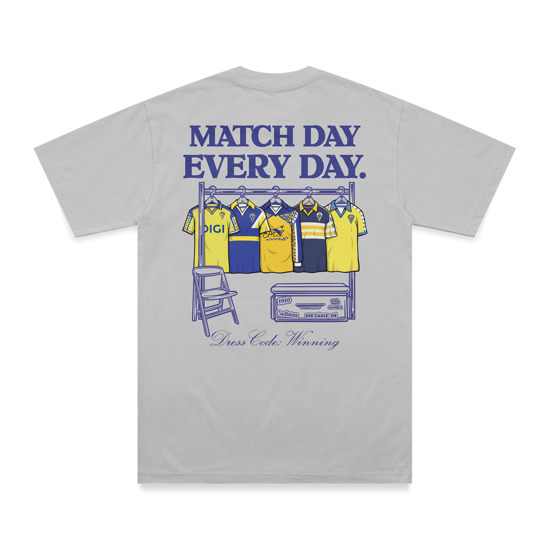 CAMISETA MATCHDAY CÁDIZ CF GRIS main