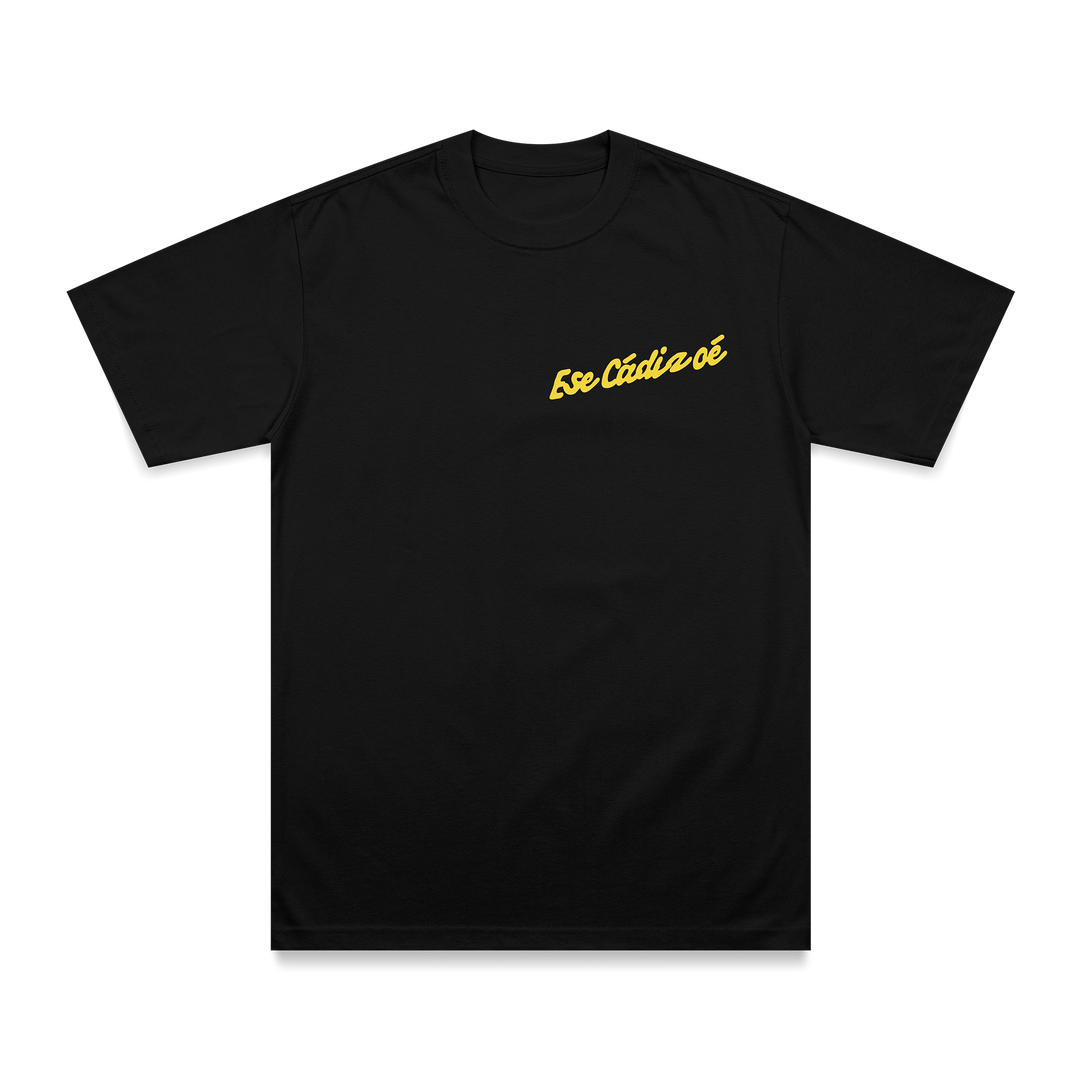CAMISETA ESE CÁDIZ OÉ NEGRO main