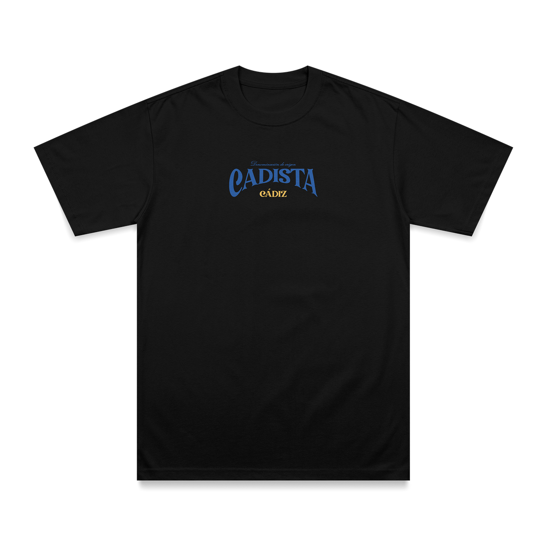 CAMISETA DENOMINACIÓN DE ORIGEN CADISTA NEGRO main