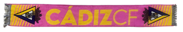 Scarves_Unisex_BUFANDA ROSA CADIZ_Scarf_Pink Raspberry - Blue Iris - Yellow Old - Commercial 1