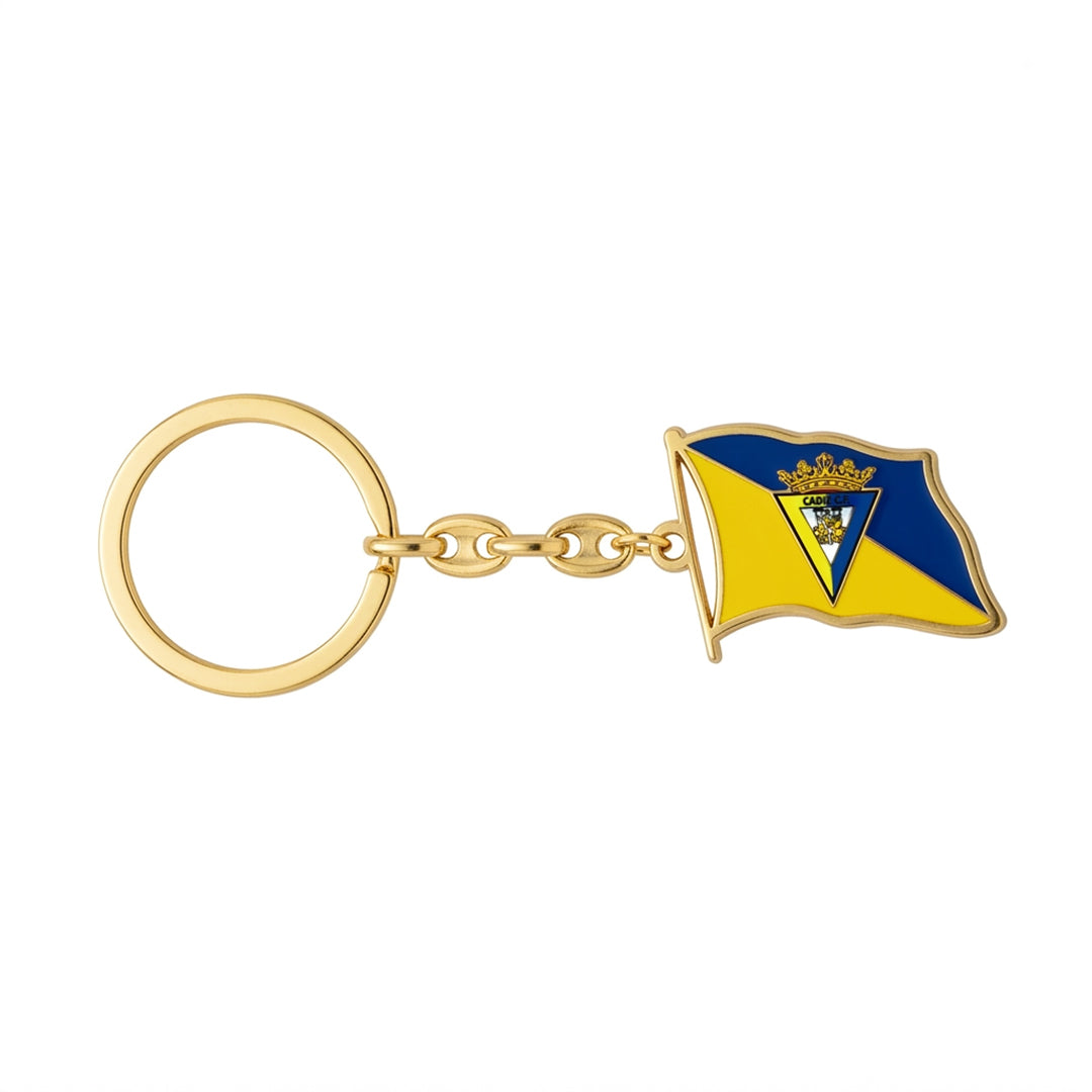 LLAVERO BANDERA CÁDIZ CF 01