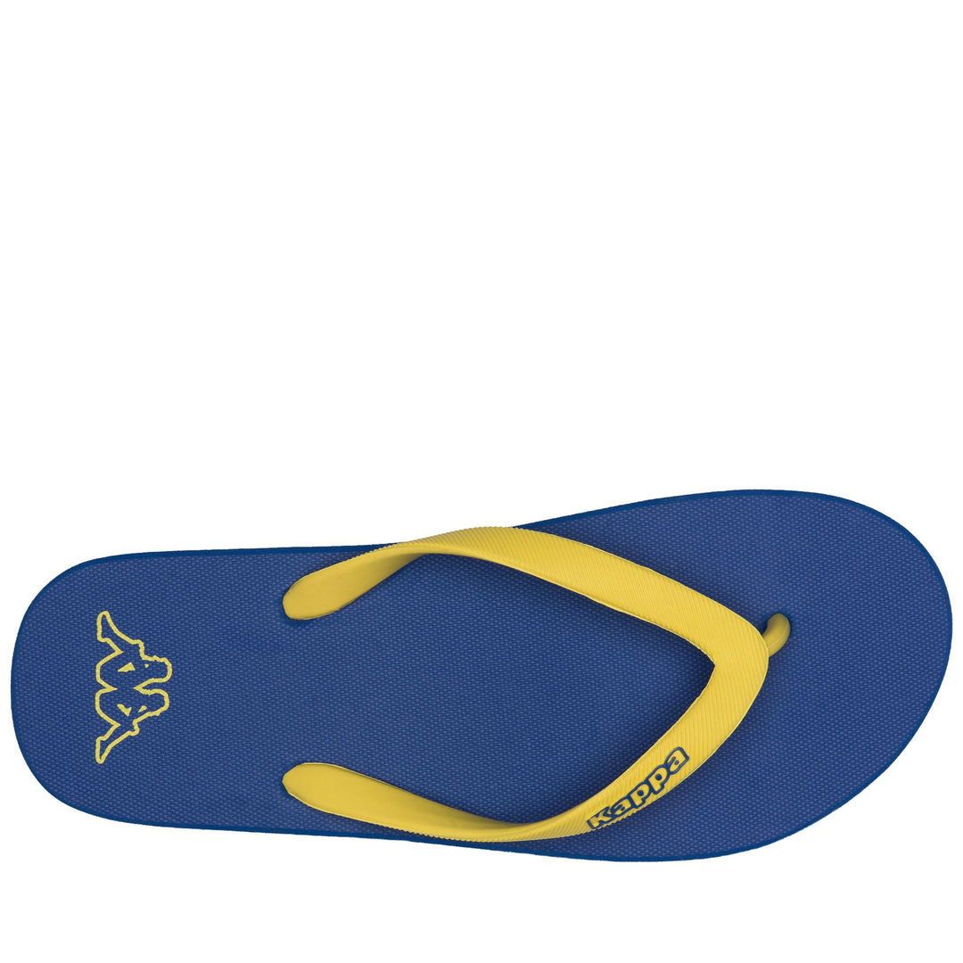 CHANCLAS AZULES LOGO MOKER KAPPA main