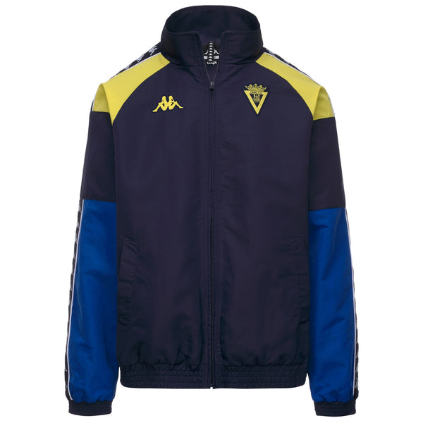 Fleece_Man_ACCABADORA CADIZ_Jacket_Blue - Blue LT - Yellow - Commercial 1