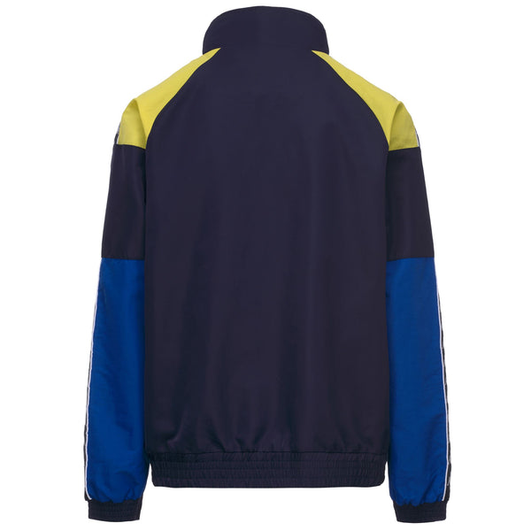 Fleece_Man_ACCABADORA CADIZ_Jacket_Blue - Blue LT - Yellow - Commercial 3