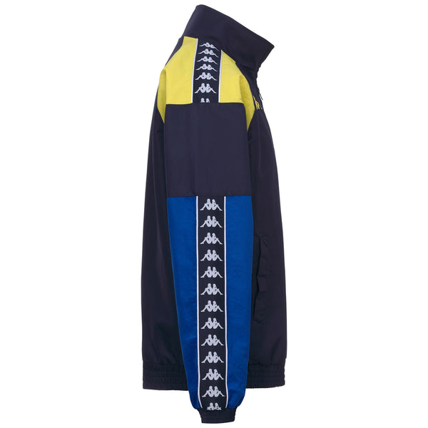 Fleece_Man_ACCABADORA CADIZ_Jacket_Blue - Blue LT - Yellow - Commercial 2