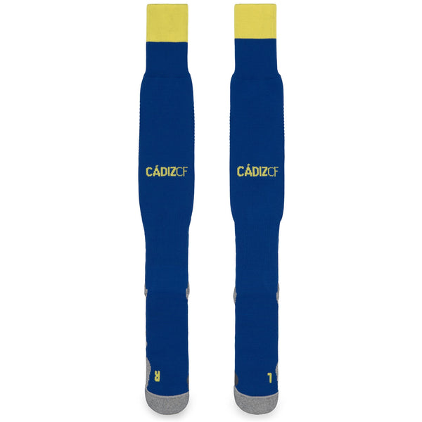 Socks_Man_SPARK PRO CADIZ 1PACK_Knee High Sock_Blue LT - Yellow - Commercial 2