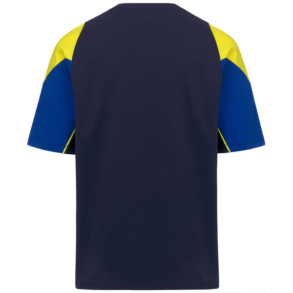 T-Shirts & Top_Man_VALOR CADIZ_T-Shirt_Blue DK - Yellow - Blue LT - Commercial 3