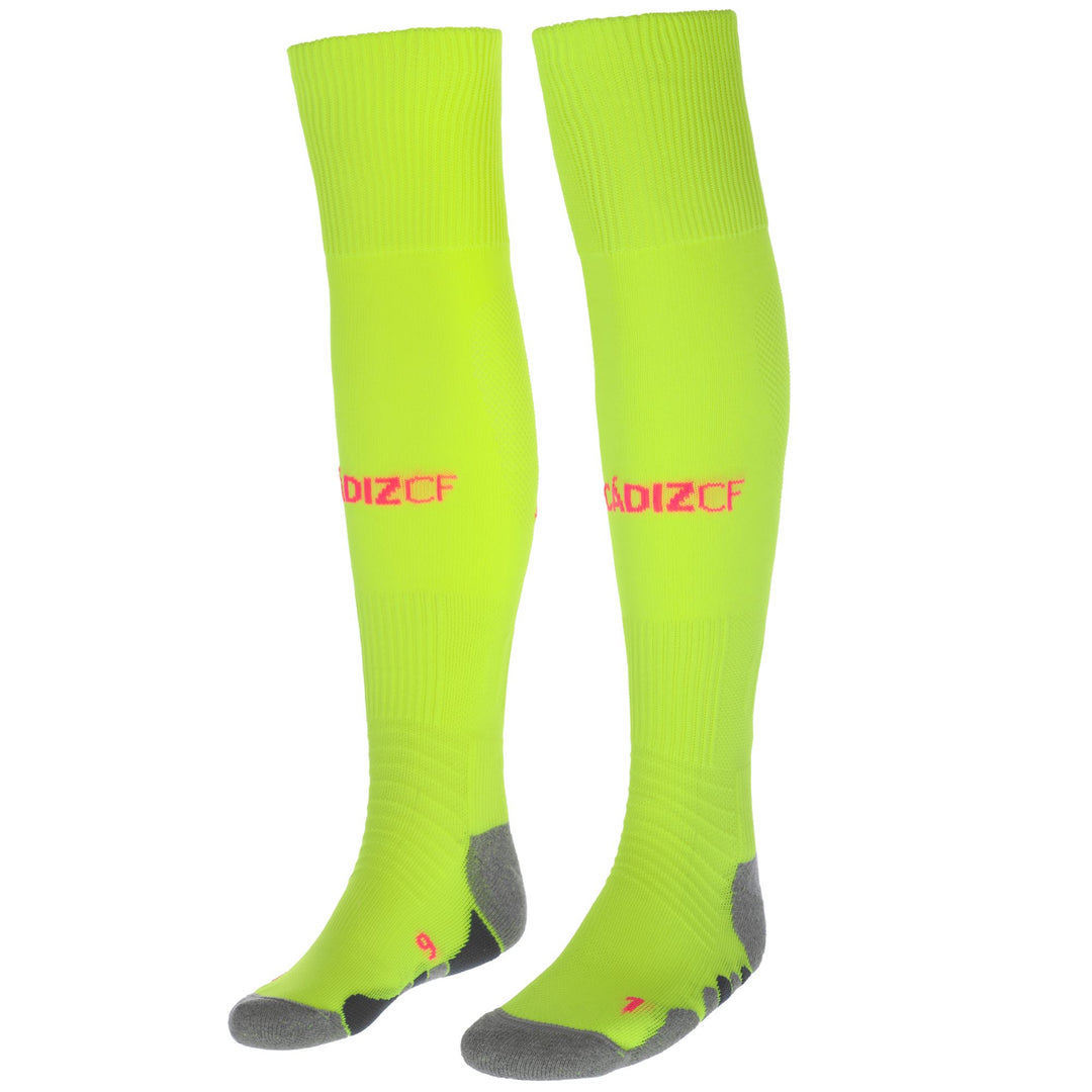 MEDIAS PORTERO AMARILLO KOMBAT SPARK PRO CÁDIZ CF 26/27 01