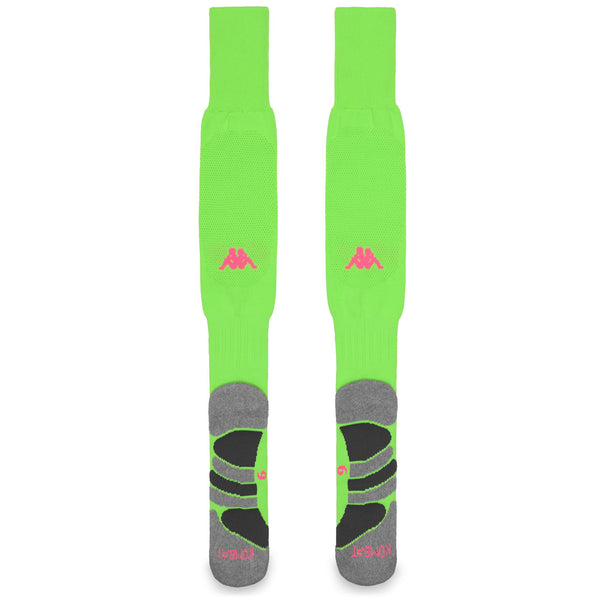 Socks_Man_SPARK PRO CADIZ 1PACK_Knee High Sock_Green Fluo-Fuchsia Fluo - NEON Green - Commercial 3
