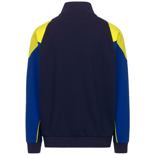 Fleece_Man_VALDAR CADIZ_Jacket_Blue DK - Yellow - Blue LT - Commercial 3