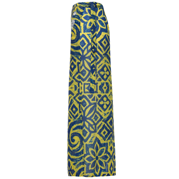 Skirts_Woman_MARILUA CADIZ_Long_Yellow - Blue LT - Commercial 2